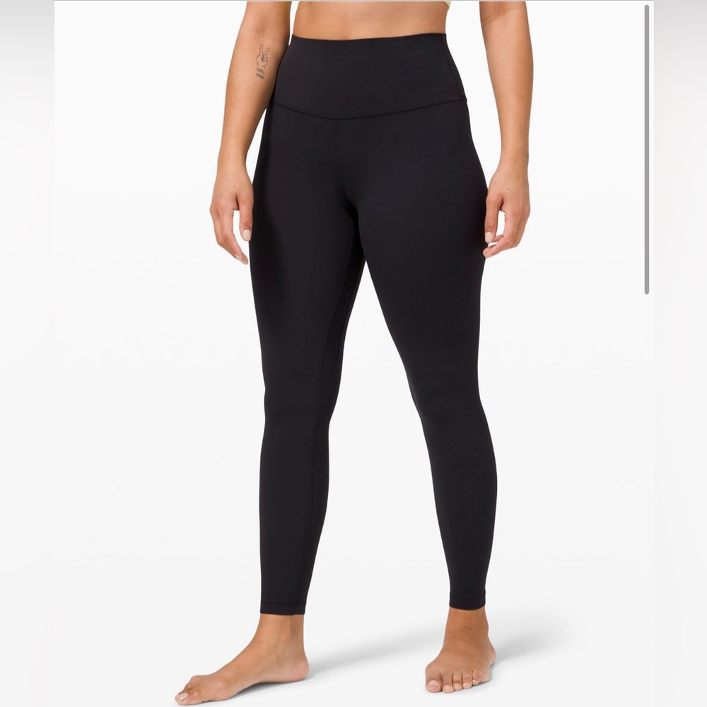 Black Align Leggings High Rise pant 28”